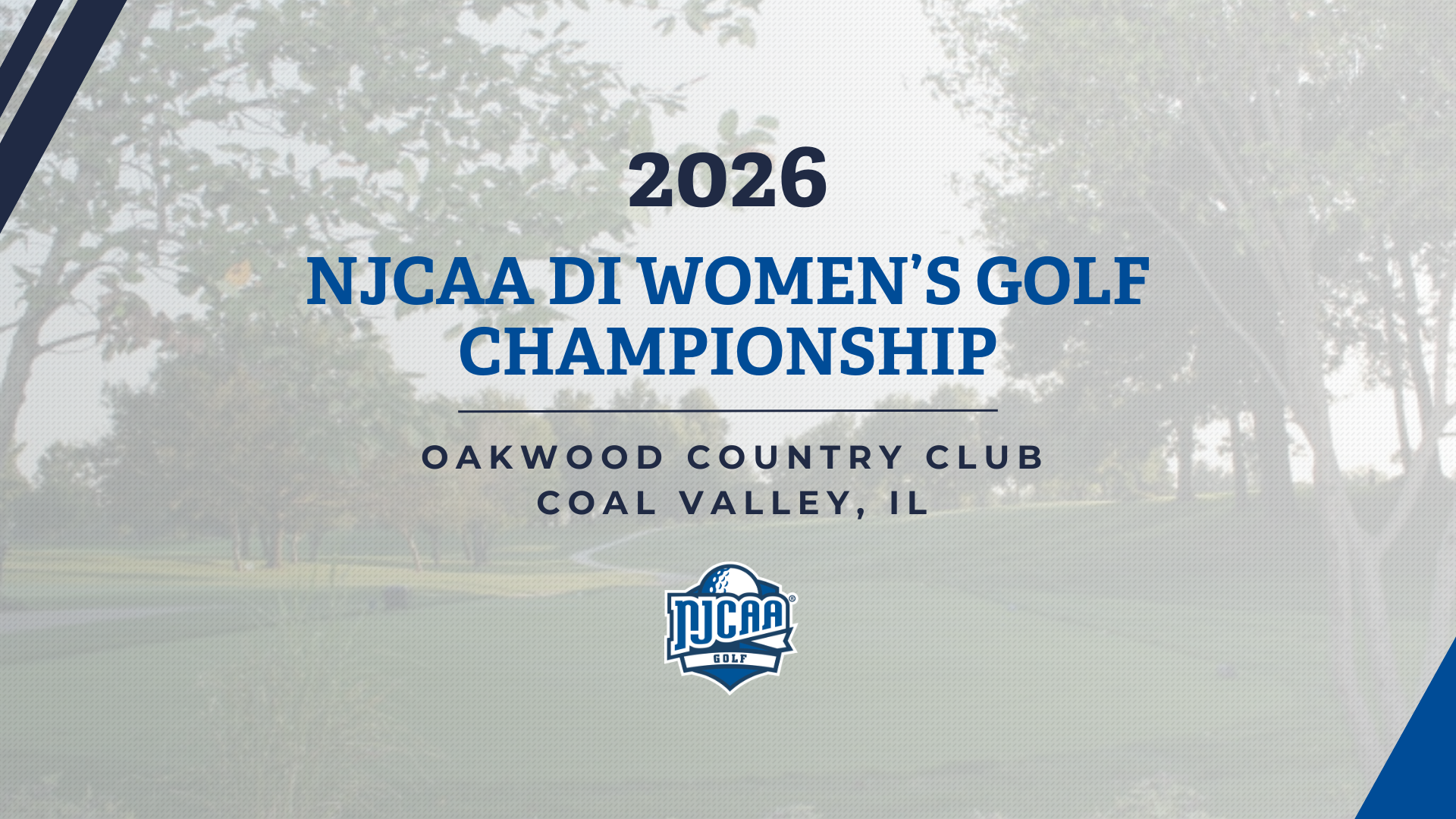 2026 NJCAA Division I Women&rsquo;s Golf Championship Host Announced